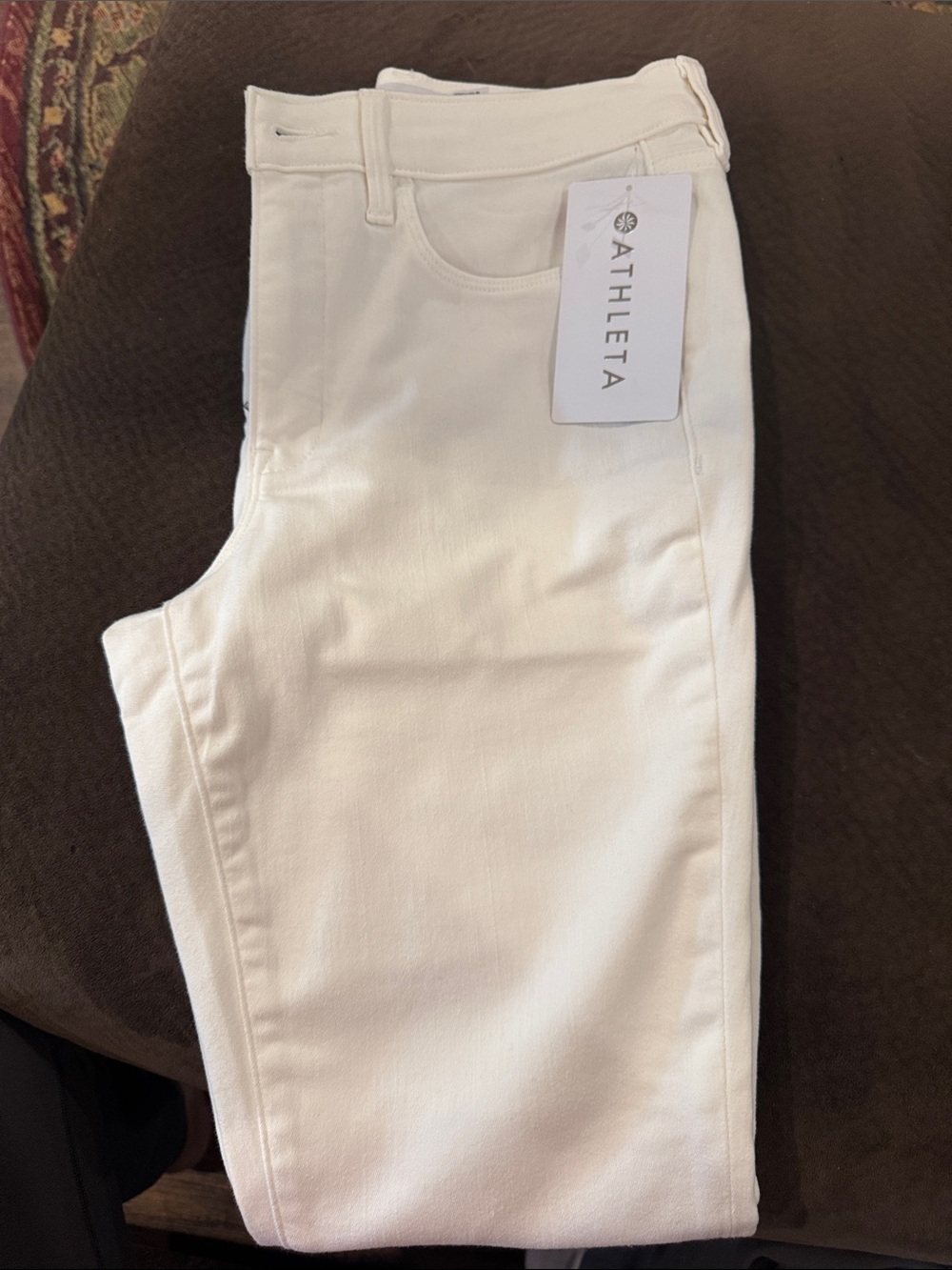 Athleta White Slim Stretch Jeans
